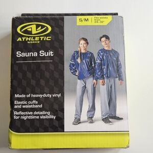 Athletic Works Sauna Suit Size S/M...waist 24"-32"
